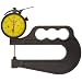 Starrett 1015MB-100 Millimeter Reading Portable Dial Indicator 1015MB-881J Thickness Gauge Without Case, 0.01mm Graduation, 25mm Range, 0-100 Dial Reading