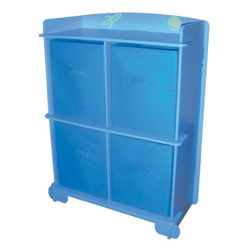 Kidsaw Lunar 4 Drawer Storage