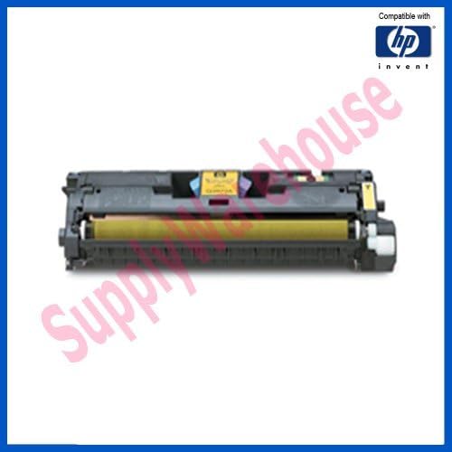 Remanufactured Replacement Laser Toner Cartridge for Hewlett Packard Q3962A (HP 122A) Yellow