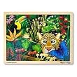 Melissa & Doug 48 Piece Wooden Jigsaw Puzzle RAIN FOREST