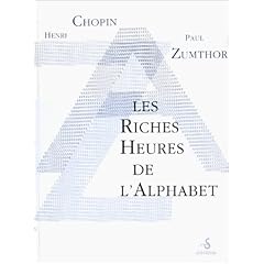 Les Riches Heures de l'Alphabet