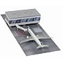 Dragon 1/400 Airport Terminal Section with Air Canada 777-300