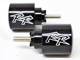 HONDA CBR 600 900 929 954 1000 RR ENGRAVED BAR ENDS FRAME SLIDERS