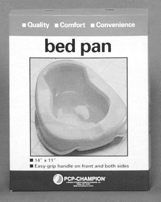 Buy Disposable Bed Pans In A Retail Box (Bed Pans, Health & Personal Care, Products, Health Care, Medical Supplies & Equipment, Bathroom Aids & Safety, Bedpans & Urinals, Bedpans)