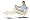 HoMedics Ortho Therapy Lumbar Cushion Support Pillow with Velour Cover