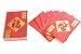 Hongbao / Lai Si / Lai See / Lucky Money Red Envelope - rote Umschläge, mit chinesischem Zeichen "Happiness" - "Glück", 30 Stück, Art. HB-09 DE