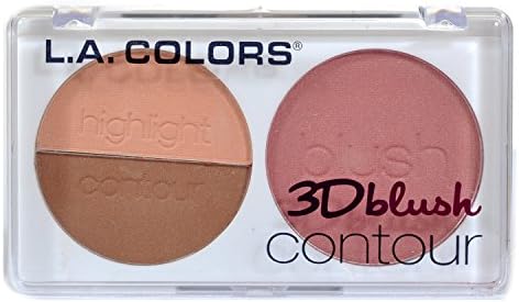 L.A.Colors 3D Blush Contour Spicy 3Pcs