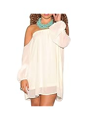 Long Sleeves Off the Shoulder Mini Dress 