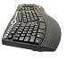 Easy Touch Computer Keyboard, ET-990, in black; for Gaming and Typing; Slim Shape, Desktop Computer Keyboard, PS/2 Interface Connection, Digital Media and Internet Web Features, UltraNav, by EasyTouch