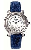 Chopard Happy Sport Diamond Steel Blue Ladies Watch 27/8238-23