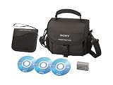 Sony Accessory Kit ACC-DVDP2 (Contains NP-FP50 Battery, Compact Case, 3 x DVD-R Discs Plus Bonus DVD+RW Disc)