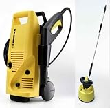 Karcher K 297 M Tracer Mobsoleteile Uplannedight Domestic Pressure Washer with Dirtblaster attachment and T-Racer Patio cleaner