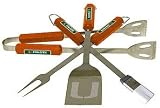 NCAA Miami Hurricanes 4 Pc. BBQ Set