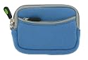 3n1 Combo Kit - Mini Neoprene Sleeve Case for Canon Camera Canon Powershot (Canon Camera NOT included), Blue