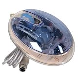 3-Button PS/2 Crystal Beetl Ball Mouse (Translucent Blue)