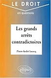 Revue Ellipses Marketing  / Les grands arrêts contradictoires