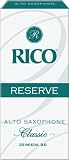 Rico Reserve Classic Alto Sax, Strength 3.0, 25-pack