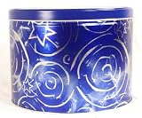 Ultimate's 2 Gallon Blue Swirl Tin with 3 Pounds of Caramel Nut Corn