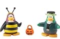 Disney's Club Penguin Series 1 Mix 'N Match 2 Inch Mini Figure 2-Pack Bumble Bee and Frankenpenguin