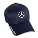 Mercedes Benz Mens Navy Flexfit Cap