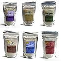 French Sea Salt Collection - Fleur de Sel 6 x 6oz of the Best French Salts