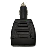 75W DC12V to AC110 75W POWER INVERTER inverter Adapter for notebook, cell phone, razor,... by 