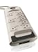 Electronics : Philips GBR8PDL 8-Outlet Double Strip Surge Protector with 8-Foot Cord