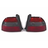 A Pair of Depo Red and Smoke Lense Tail Lights - Honda Accord 1994-1995 by Depo