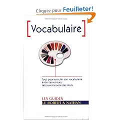 Robert et nathan vocabulaire