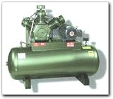 Amflo - Air Compressor, 15.0 HP, Electric, 120 gal. horizontal, Commercial, 3 phase (ATCC-31509-HBT)
