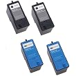 4-Pack (2BK+2C) M4640 M4646 Remanufactured Ink for Dell 922 / 942 / 962 / 924 / 964 / 944