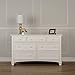 Evolur Fairbanks Double Dresser, Winter White