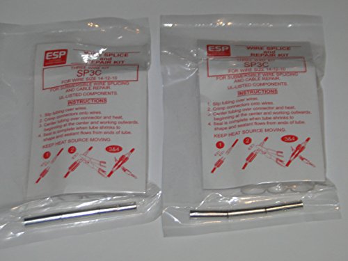 Water Well Pump Wire/Cable SPLICE KIT Heat Shrink Tube 3-pack x2; For wire size 14-12-10 UF