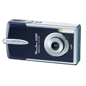 Canon Powershot SD20 5MP Ultra Compact Digital Camera (Midnight Blue)