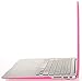 Mosiso Plastic Hard Case Cover for MacBook Air 11 Inch (Models: A1370 and A1465), Rose Red