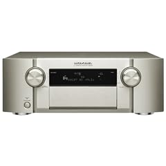 Marantz SR 6005 7.1 AV Receiver  (7x 110 Watt bei 8 Ohm, 6 In/1 Out, HDMI) silber/gold