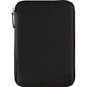 Kindle 2 River Nubuck Leather Sleeve Case Cover (Black) by Protec