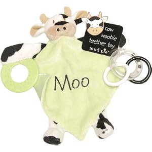 Mud Pie Baby EiEiO Teether Blankie
