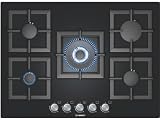Bosch - PPQ716B21E - Plaque de Cuisson Gaz - Int&eacute;grable - 71 cm - Noir