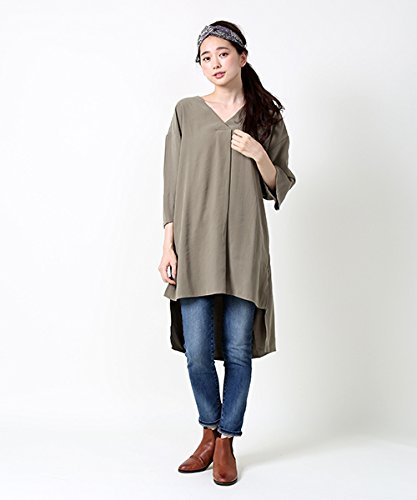 (フリークスストア) FREAK'S STORE レーヨンVネックスキッパーワンピース 31488800520