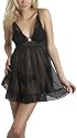 Betsey Johnson Women's Tricot Babydoll W Lace Overlay
