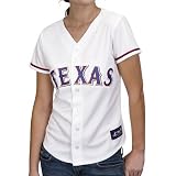 Women's Texas Rangers Replica Home Jersey,Pro Black/Pro Black, Medium