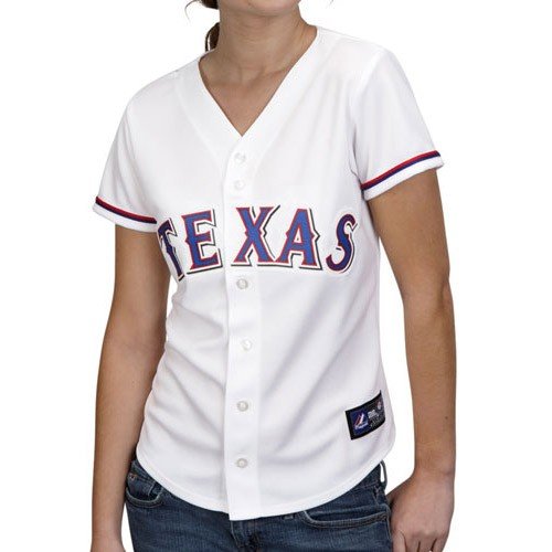Women's Texas Rangers Replica Home Jersey,Pro Black/Pro Black, Medium