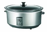 Morphy Richards 48718 Oval Stainless Steel Slow Cooker, 6.5 Litres