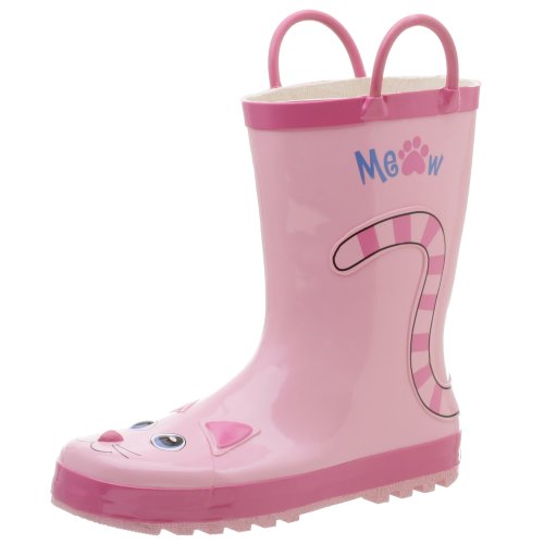 Western Chief Pink Kitty Rain Boot (Toddler/Little Kid/Big Kid)