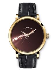 SPRAWL Aanalog Fashion Series Gold Ladies Watches of Genuine Black Leather Strap,Unique Wrist Watch for Women Girls Designed with Gaza bubbles on coffee background