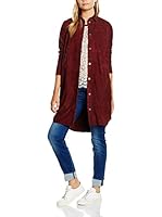 Selected Femme Abrigo Cuero Victoria (Vino)