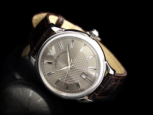 Emporio Armani Sport Leather Designer Watch Model AR0540