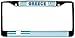 Greece Greek Flag Black License Plate Frame Metal Holder
