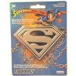 Superman Shield Stainless Steel Silver Emblem 1 pc